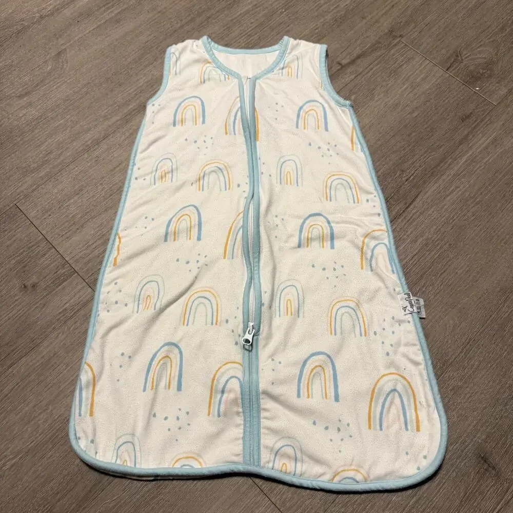 Copper Pearl Rainbow Gender Neutral baby wearable blanket/Sleep Sack (0-6months)
